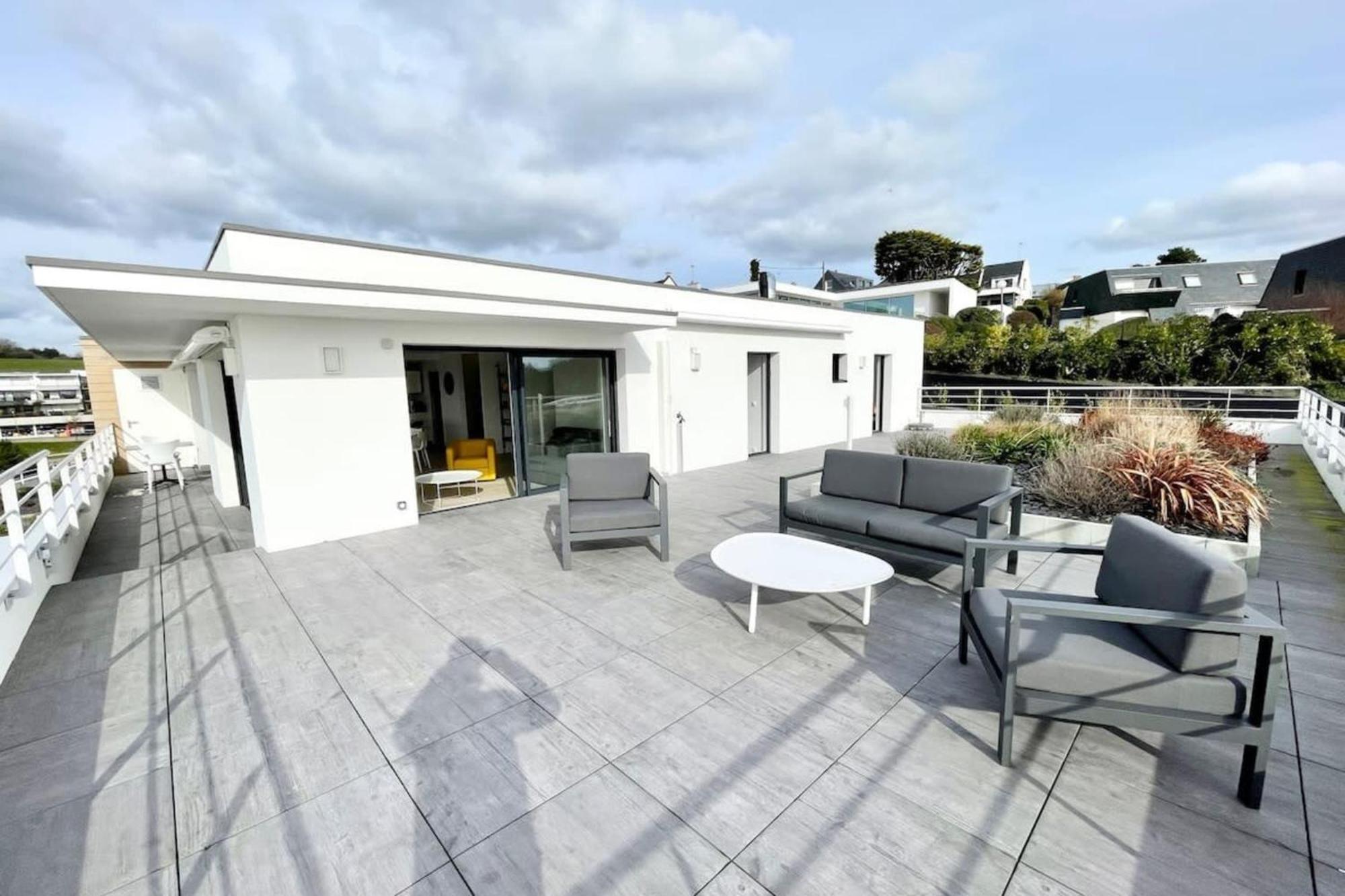 Luxury Haut Standing Vue Mer D'Exception 360 Guidel Buitenkant foto